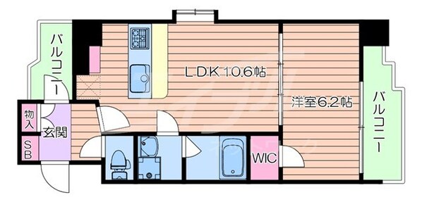 スプランディッド新大阪5の物件間取画像